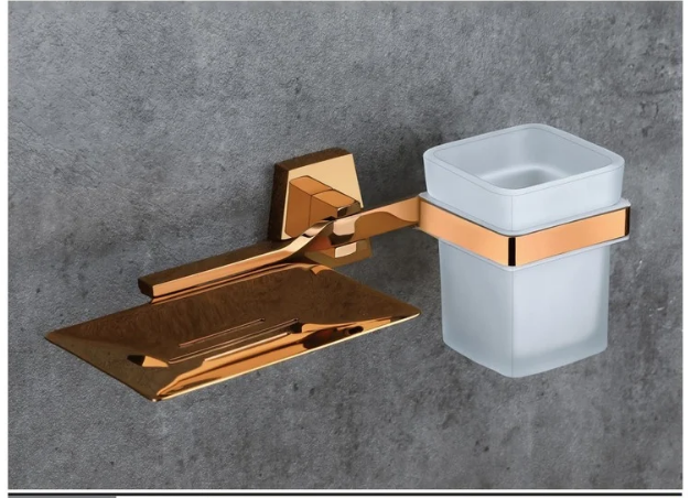 Soap Dish With Tumbler Holder